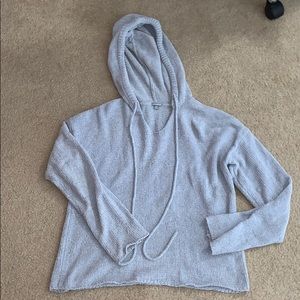 blue hooded sweater from Charlotte Russe medium